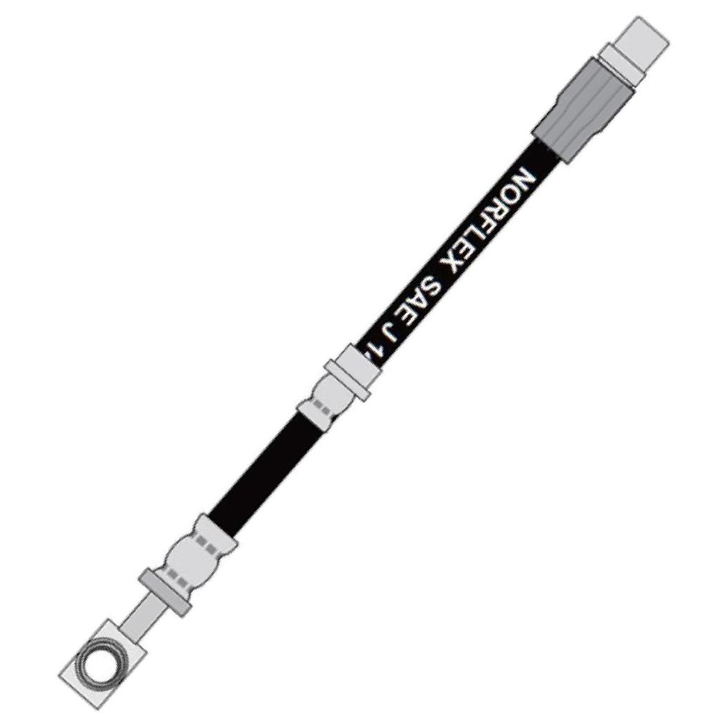 Mangueira Flexível de Freio Dianteiro - Norflex - 4102