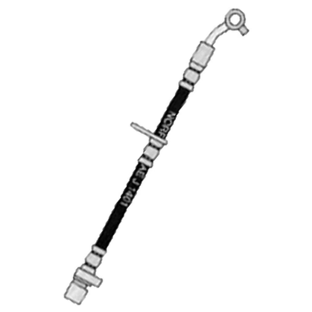 Mangueira Flexível de Freio Dianteiro para Honda Civic - Norflex - 4202