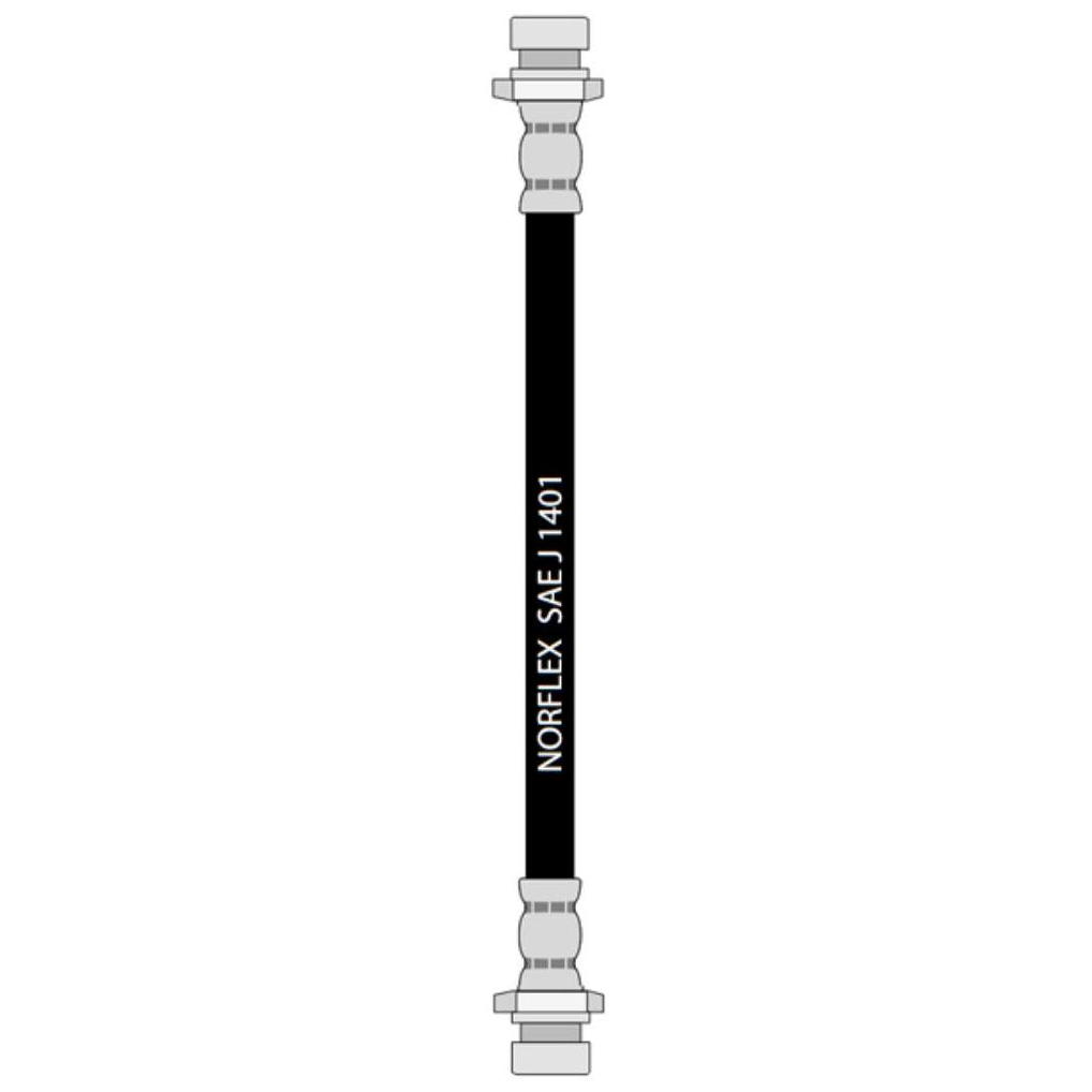 Mangueira Flexível de Freio Traseiro para Toyota Corolla e Fielder - Norflex - 6013