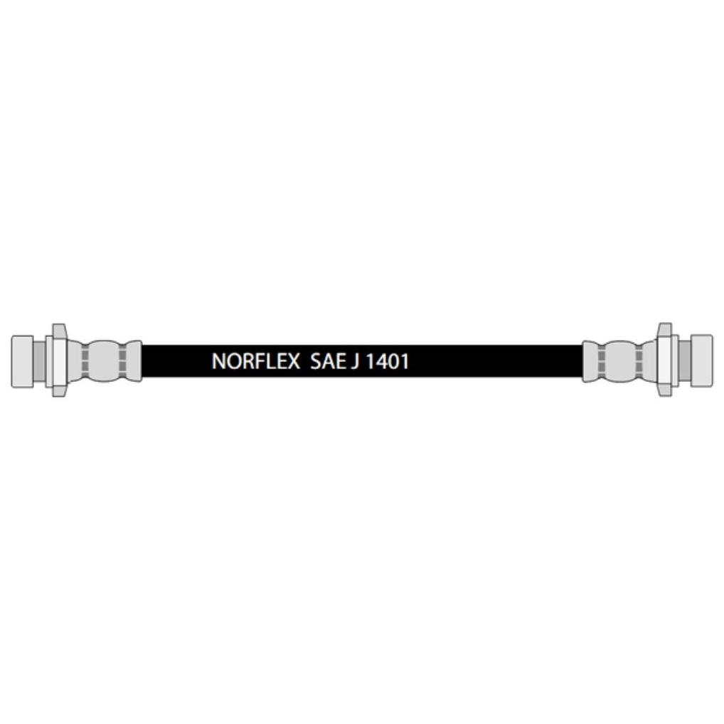 Mangueira Flexível de Freio Traseiro para Toyota Corolla e Fielder - Norflex - 6013