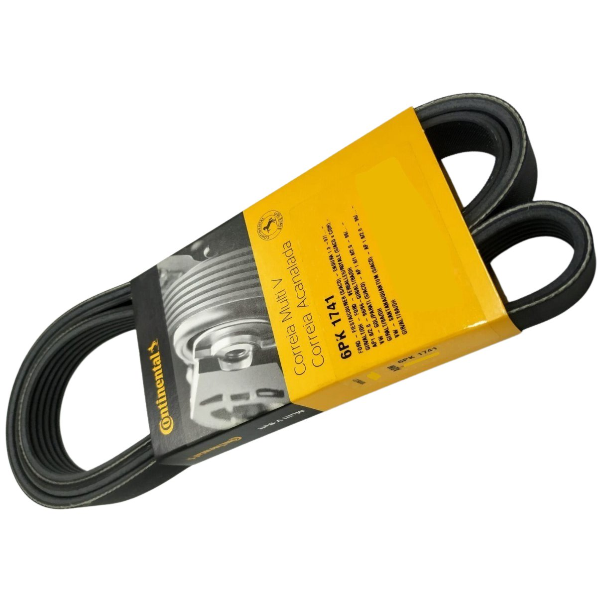 Correia de Acessórios Micro V - CONTINENTAL - 6PK1760