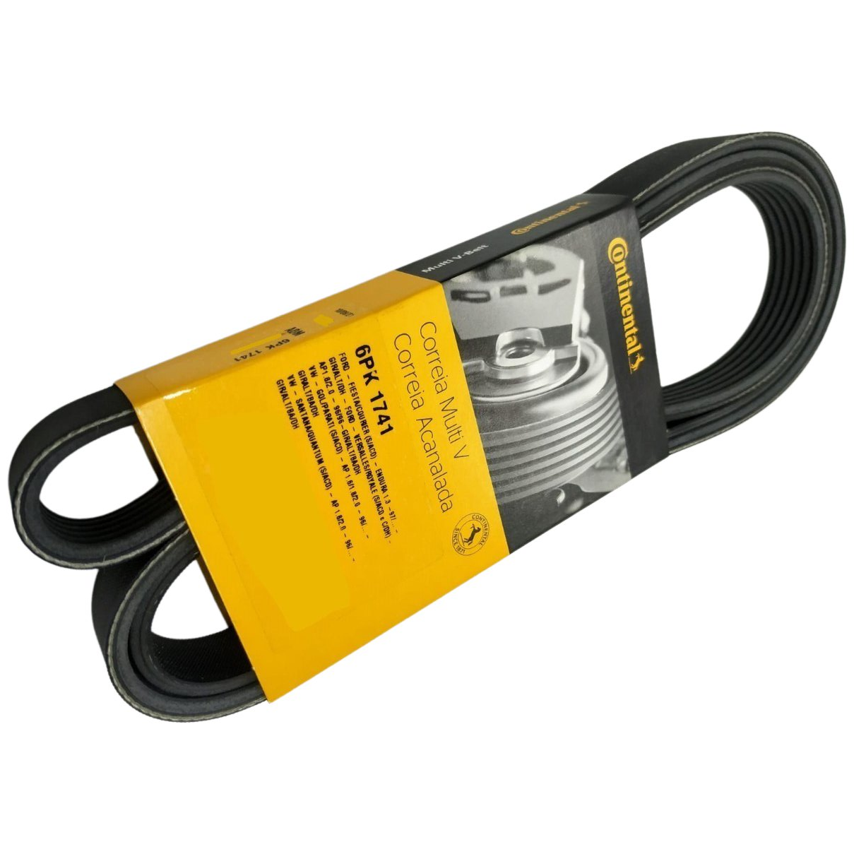 Correia de Acessórios Micro V - CONTINENTAL - 6PK1760