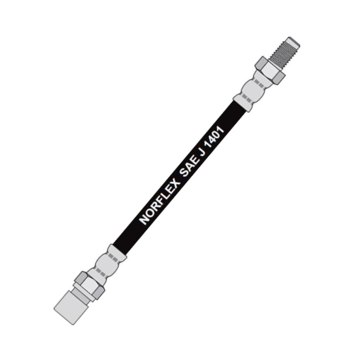 Mangueira Flexível de Freio Dianteiro - Norflex - 7002
