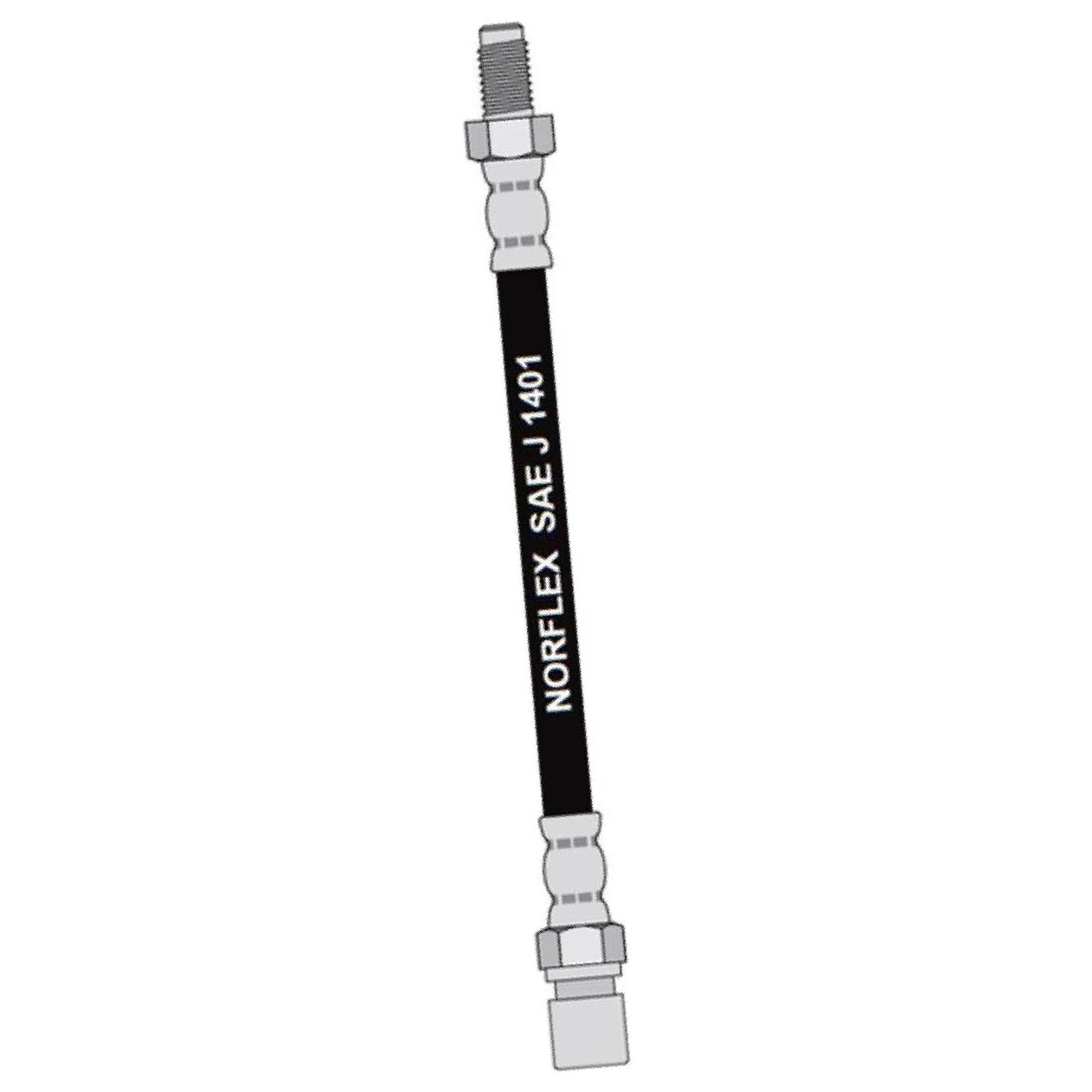 Mangueira Flexível de Freio Dianteiro - Norflex - 7002