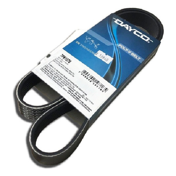 Correia de Acessórios Poly-V PK 1076mm para Fiat Ducato e Iveco Daily 30S13 - Dayco - 7PK1076