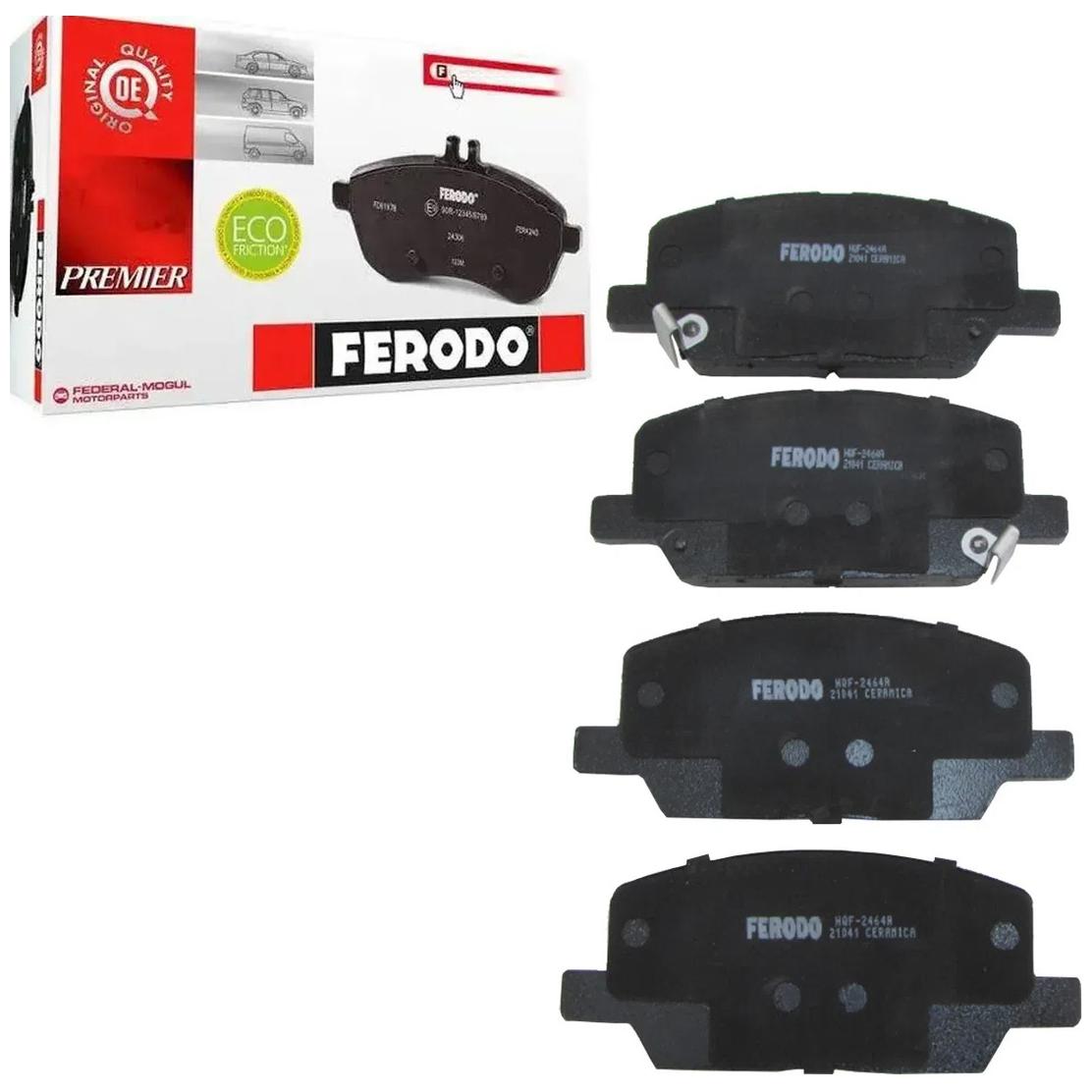 Pastilha de Freio Dianteira para Chevrolet Tracker - Ferodo - HQF-2464AC