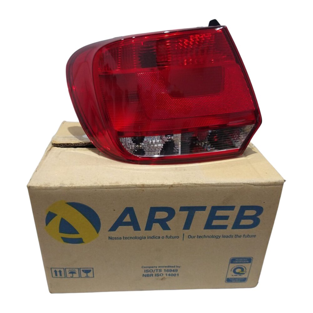 Lanterna Traseira Esquerda para Volkswagen Gol - Arteb - 0460485
