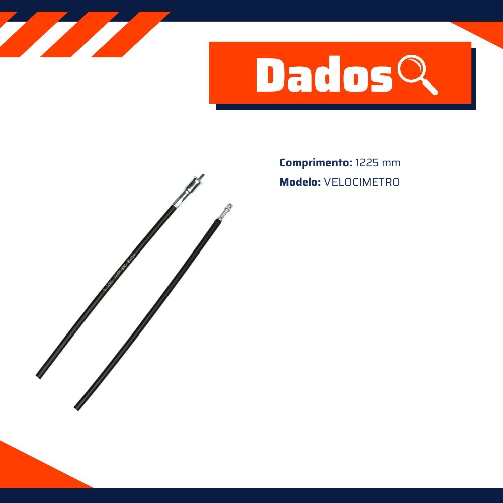 Cabo de Comando do Velocímetro para Volkswagen Variant - IKS - 1401