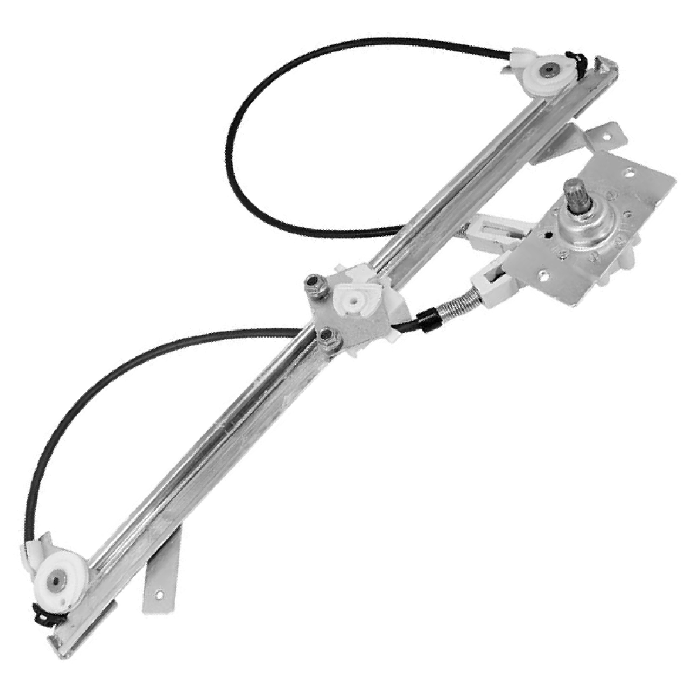 Máquina Mecânica do Vidro Dianteira Direita para Volkswagen Kombi - Micro - 23144