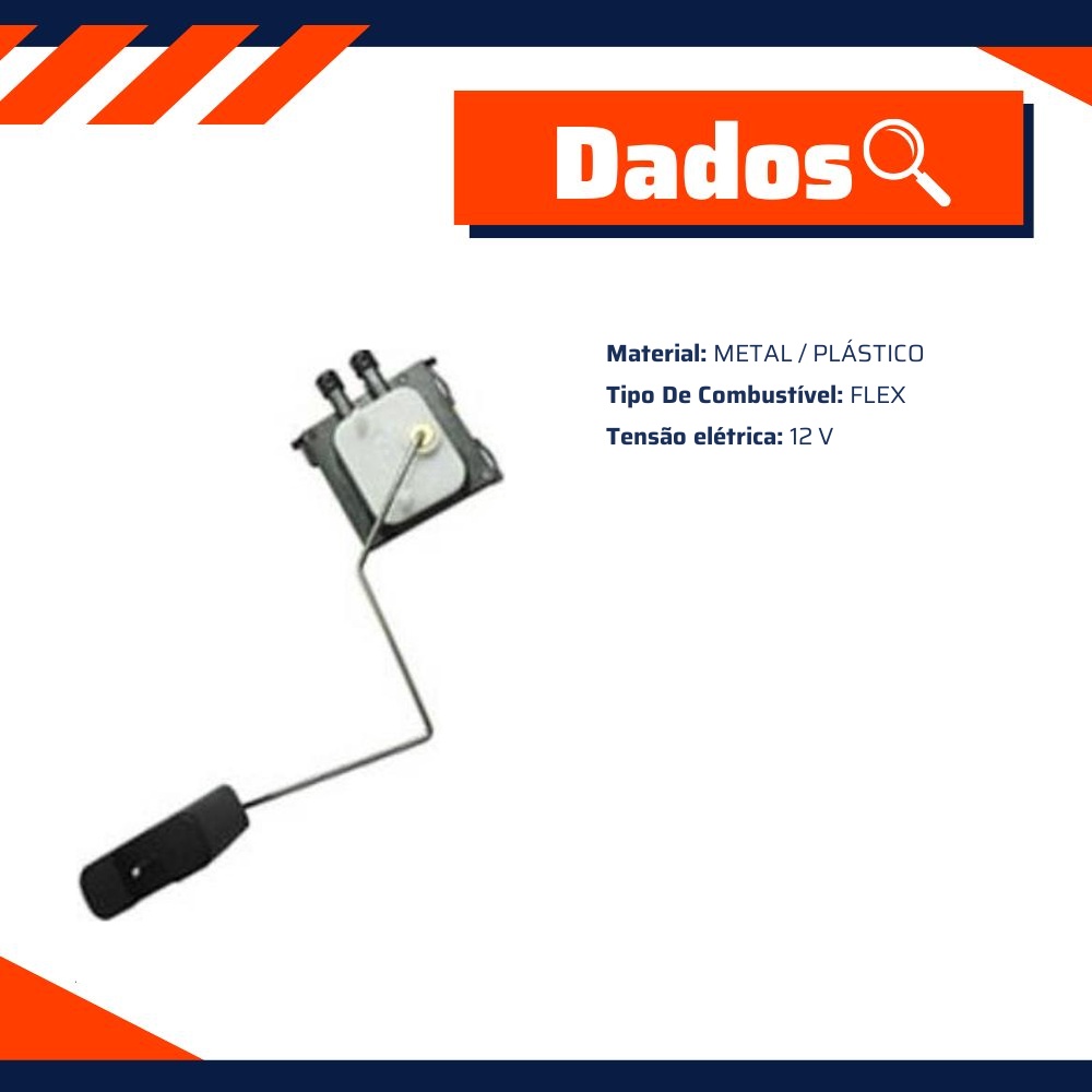 Sensor de Nível de Combustível Flex - DS - 23106
