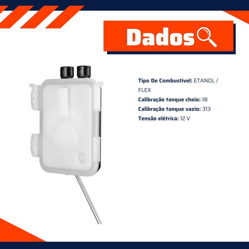 Sensor de Nível de Combustível Flex - DS - 2357