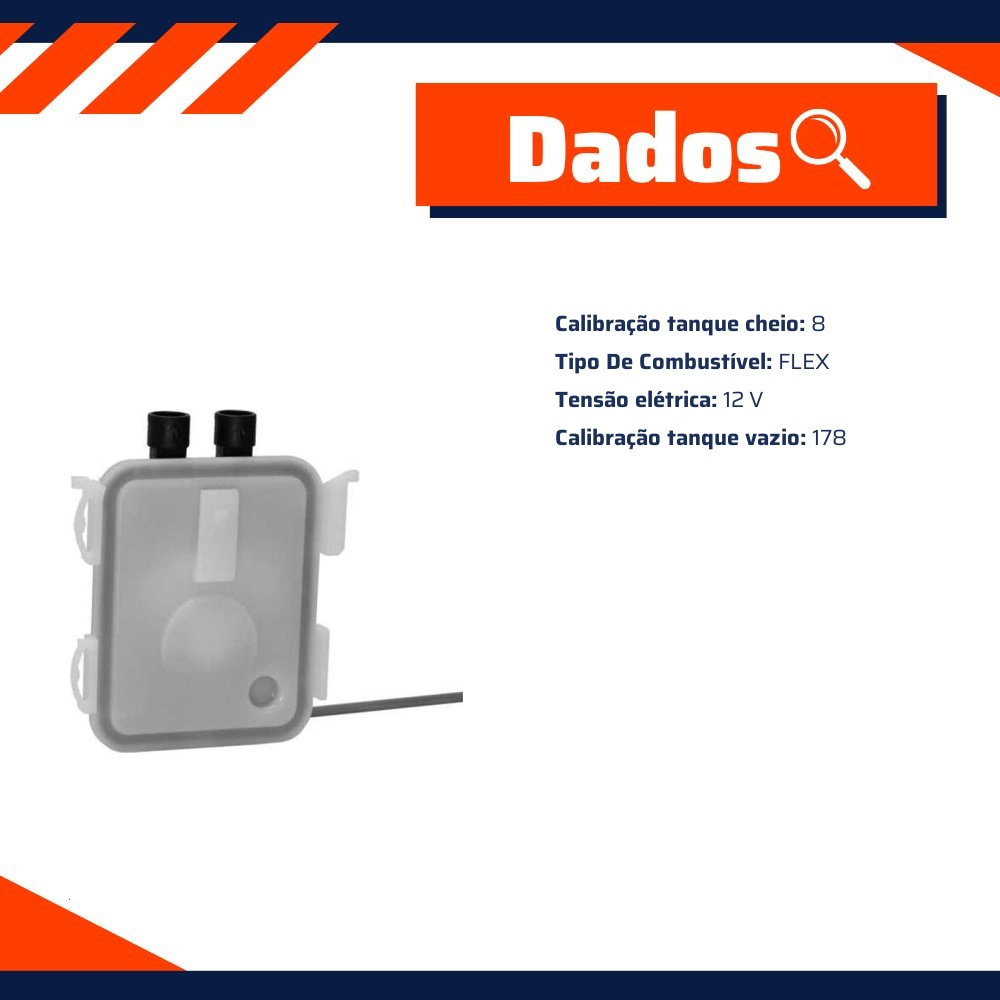 Sensor de Nível de Combustível Flex - DS - 2375