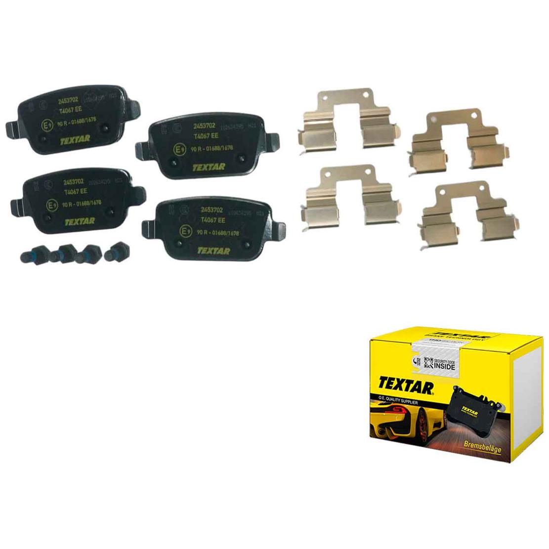 Jogo Pastilha de Freio Traseira - TEXTAR - 2453702