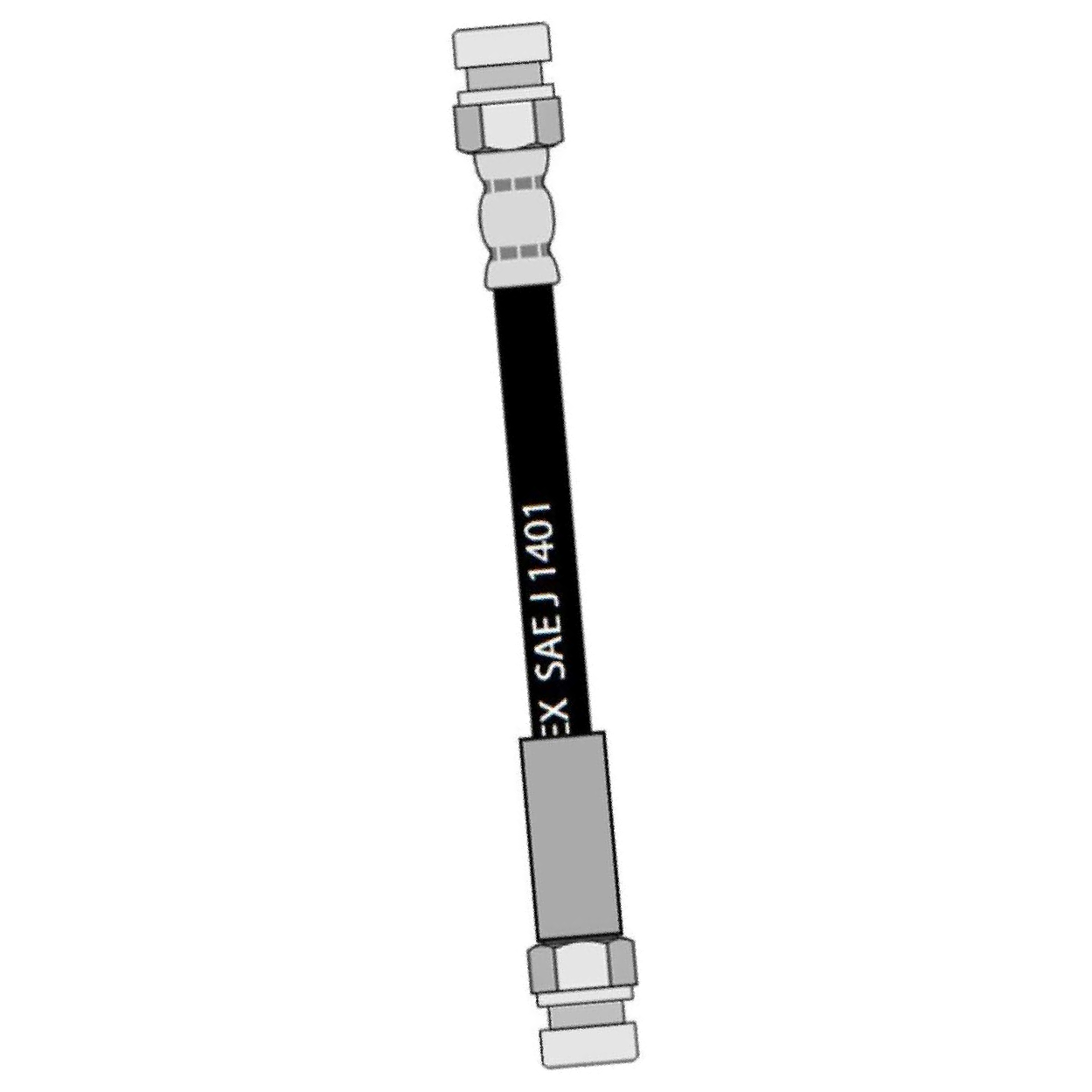 Mangueira Flexível de Freio Traseiro para Ford Ecosport - Norflex - 3095