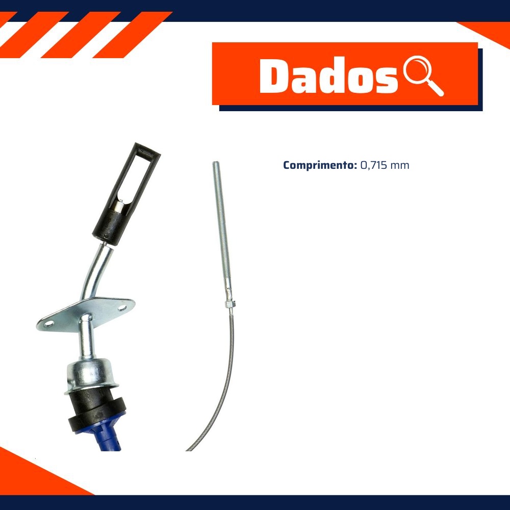Cabo de Comando da Embreagem para Fiat Doblo - IKS - 3328