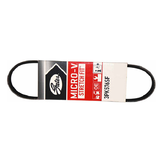 Correia de Acessórios Micro-V Elástica PK para Citroen C3 e Peugeot 208 - Gates - 3PK0576SF