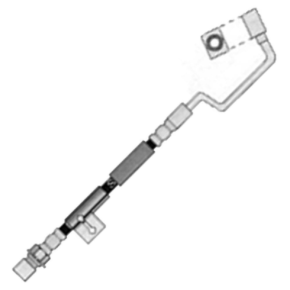 Mangueira Flexível de Freio Dianteiro para Chevrolet Silverado - Norflex - 4073