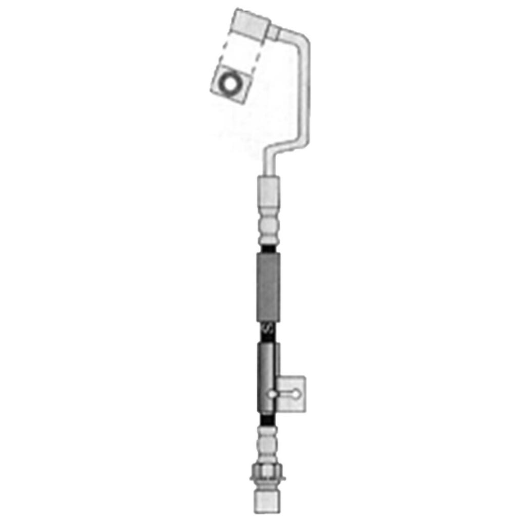Mangueira Flexível de Freio Dianteiro para Chevrolet Silverado - Norflex - 4073