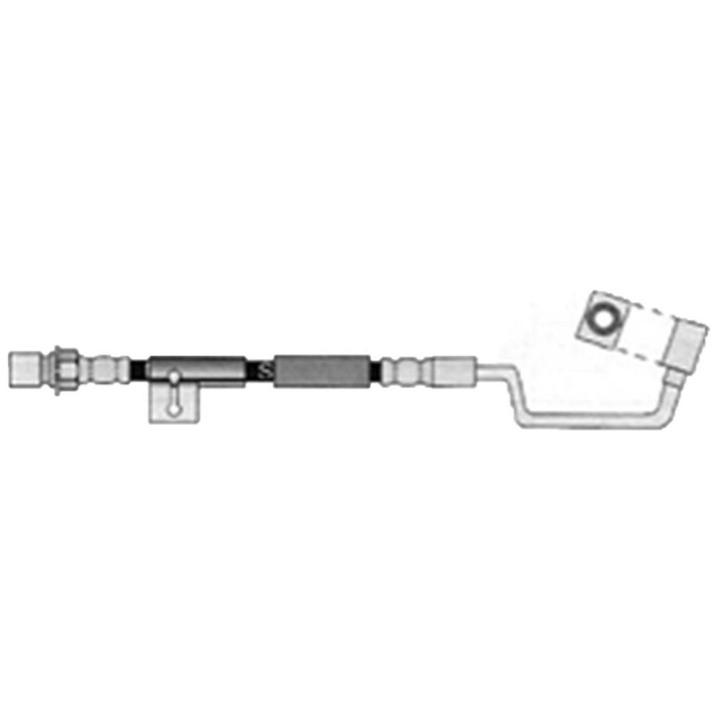Mangueira Flexível de Freio Dianteiro para Chevrolet Silverado - Norflex - 4073