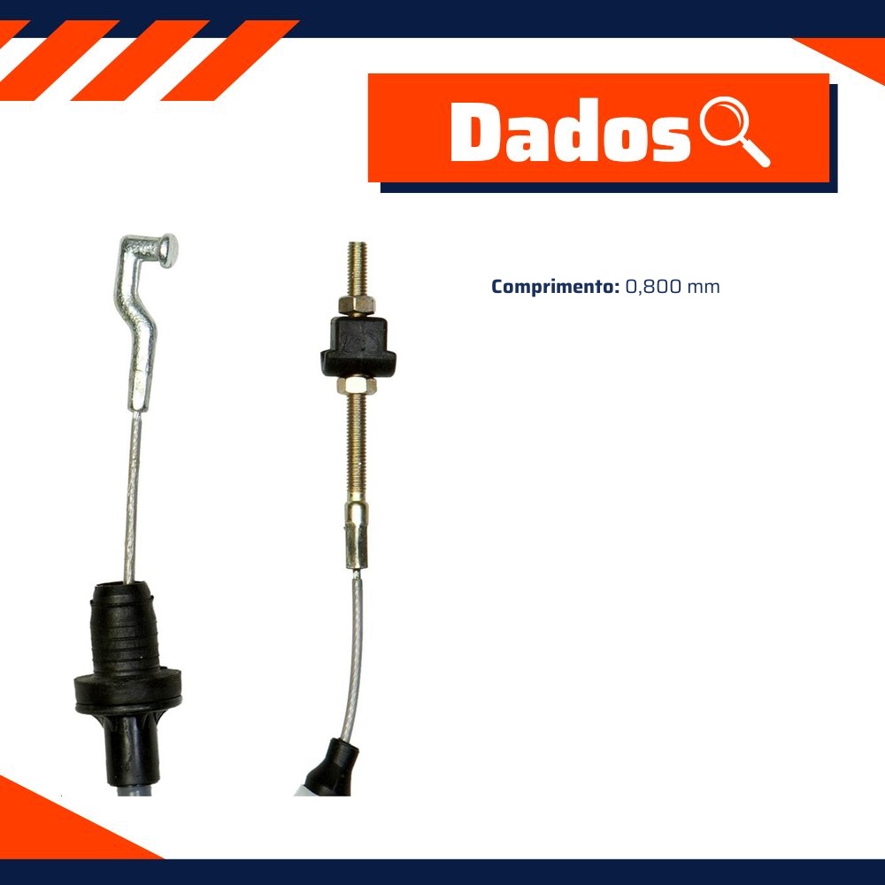 Cabo de Comando da Embreagem para Chevrolet Agile e Montana - IKS - 4328