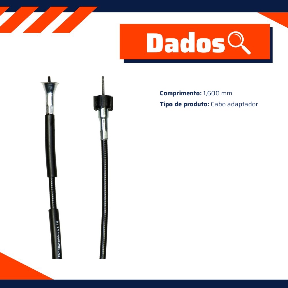 Cabo de Comando do Velocímetro para Chevrolet D-10 - IKS - 4416