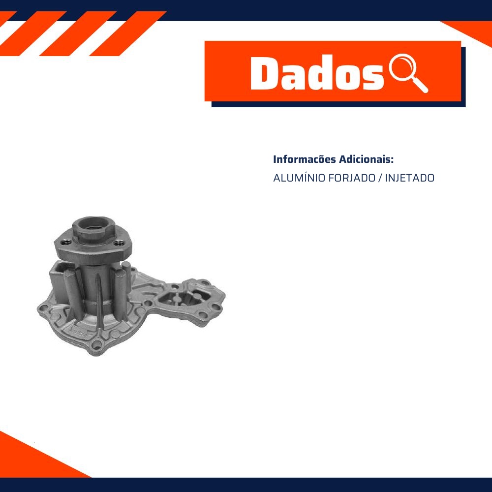 Bomba D'Água para Audi A3 - Indisa - 454005