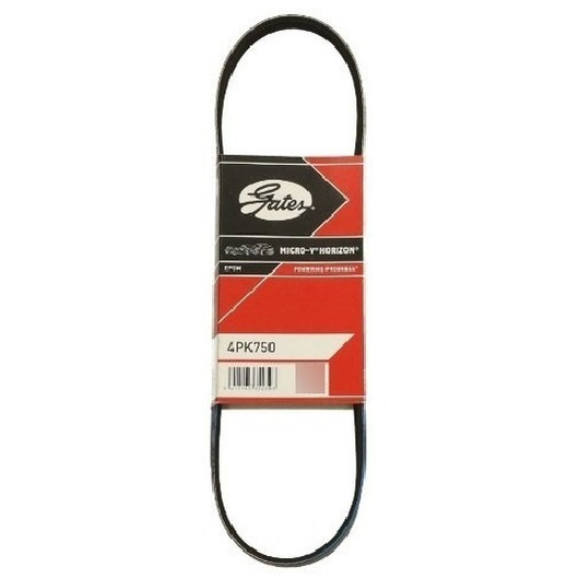 Correia de Acessórios Micro V 750mm 4 Aletas para Hafei Towner e KIA Picanto - Gates - 4PK0750