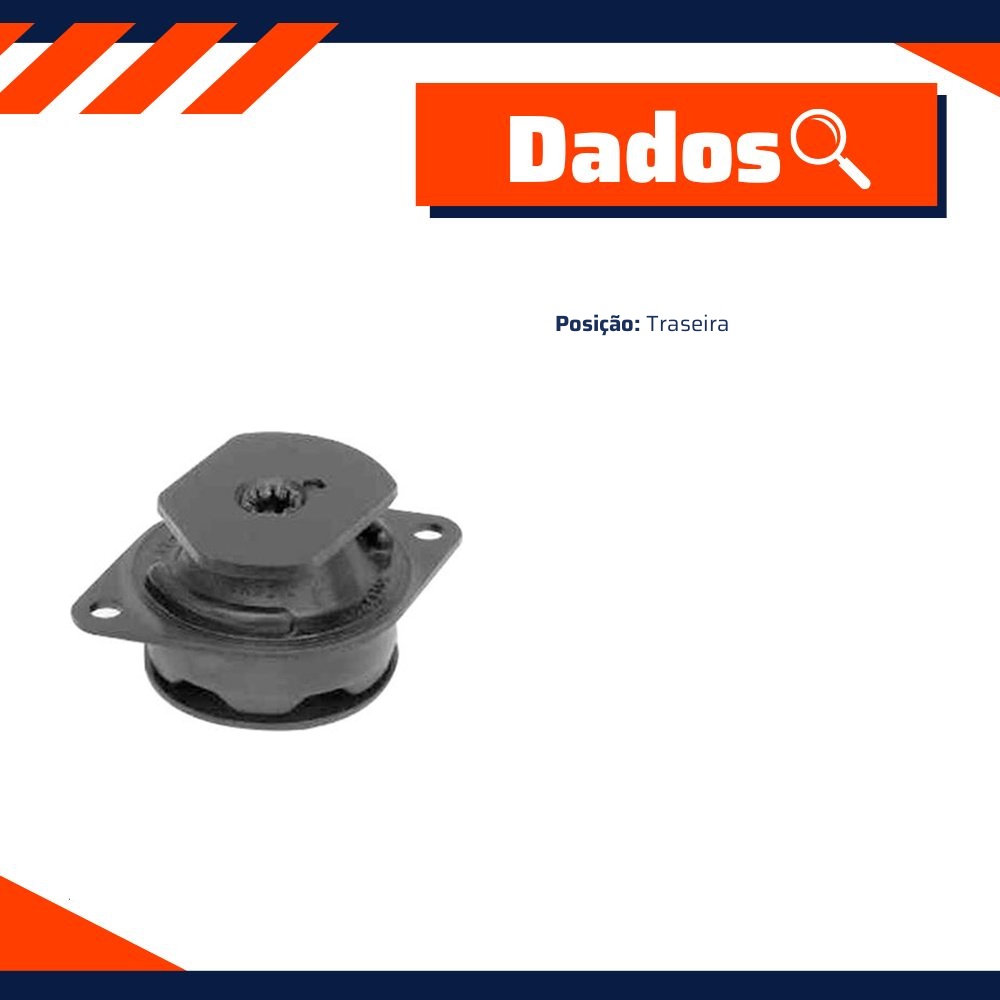 Coxim do Motor Traseiro - Corteco - 50343C