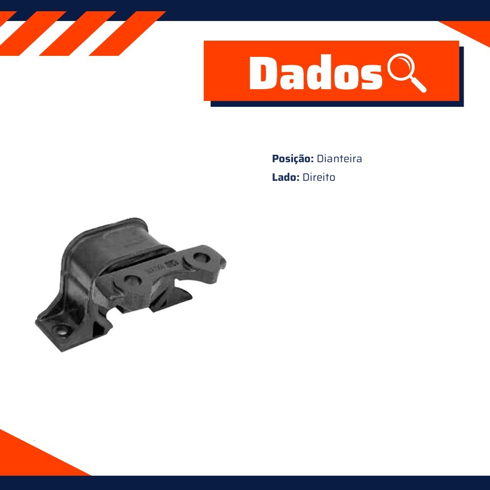 Coxim do Motor Lado Direito - Corteco - 50429C
