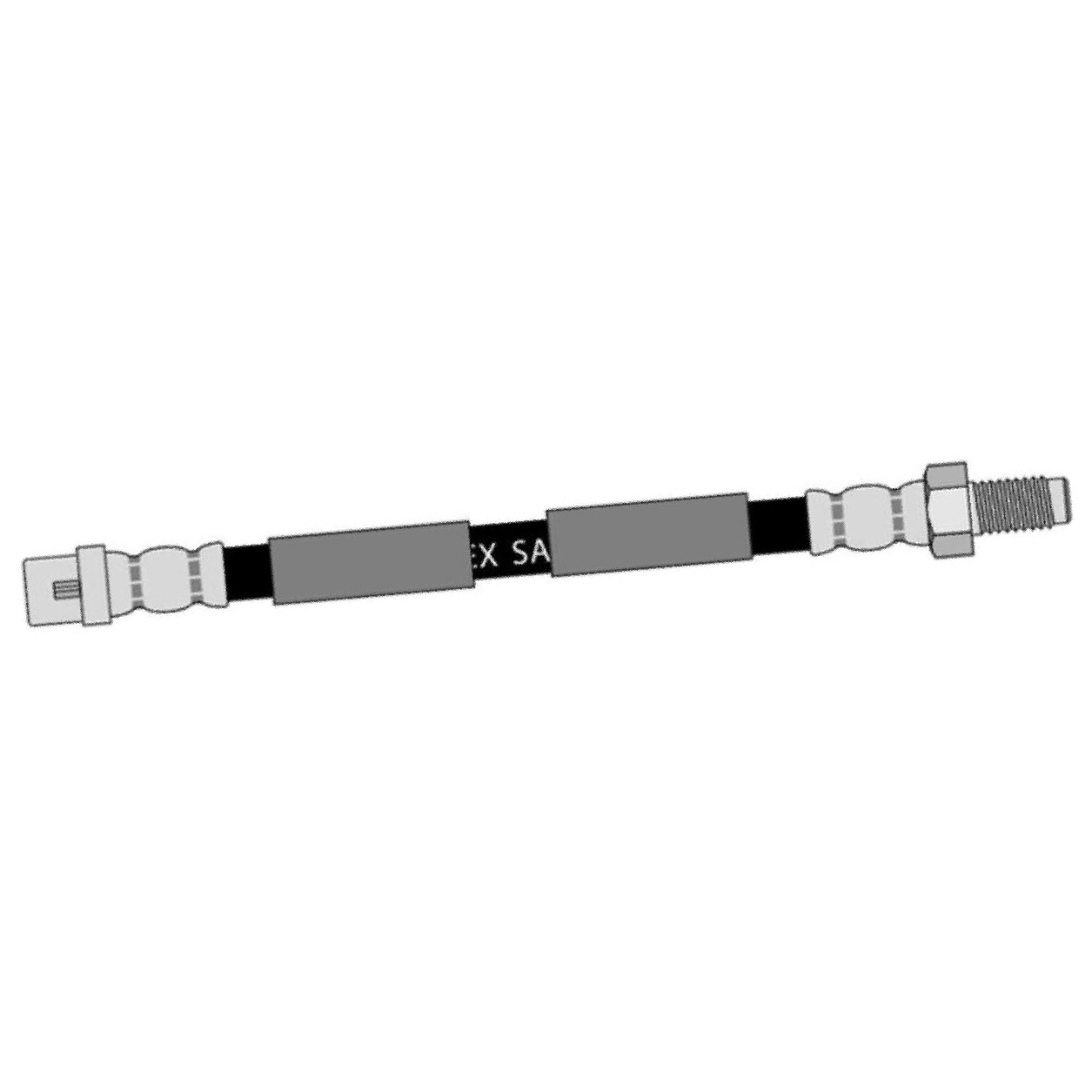 Mangueira Flexível de Freio Dianteiro para Mercedes-Benz A 160 e A 190 - Norflex - 5192