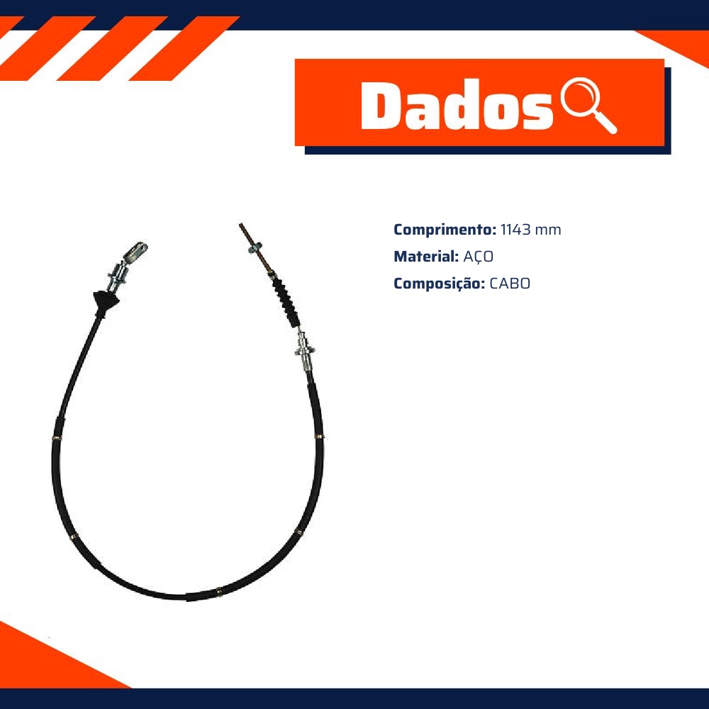 Cabo de Comando da Embreagem - IKS - 5301