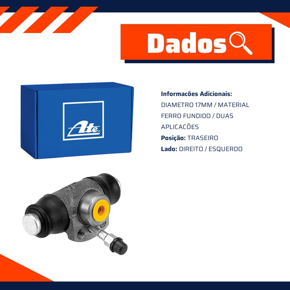 Cilindro de Roda Traseira - ATE - 5841