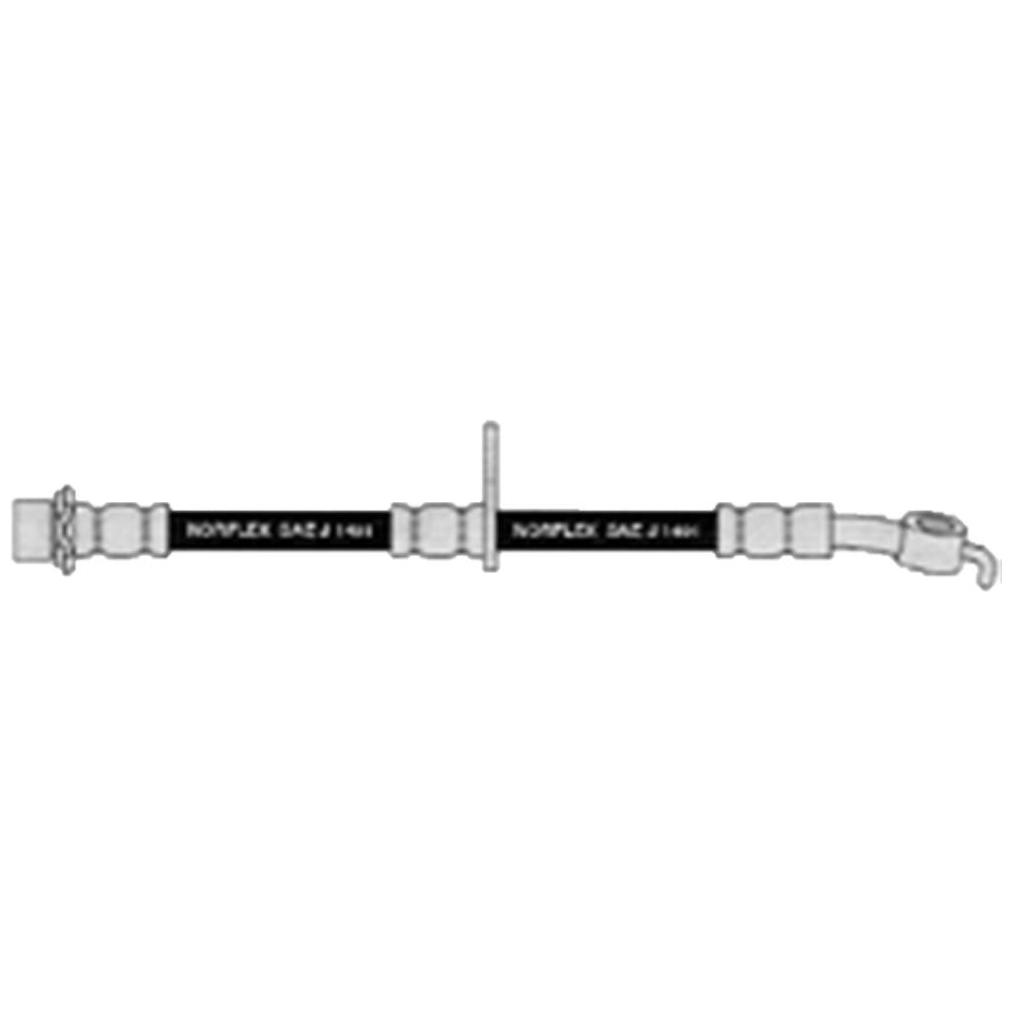 Mangueira Flexível de Freio Dianteiro para Toyota Corolla e Corolla Wagon - Norflex - 6007