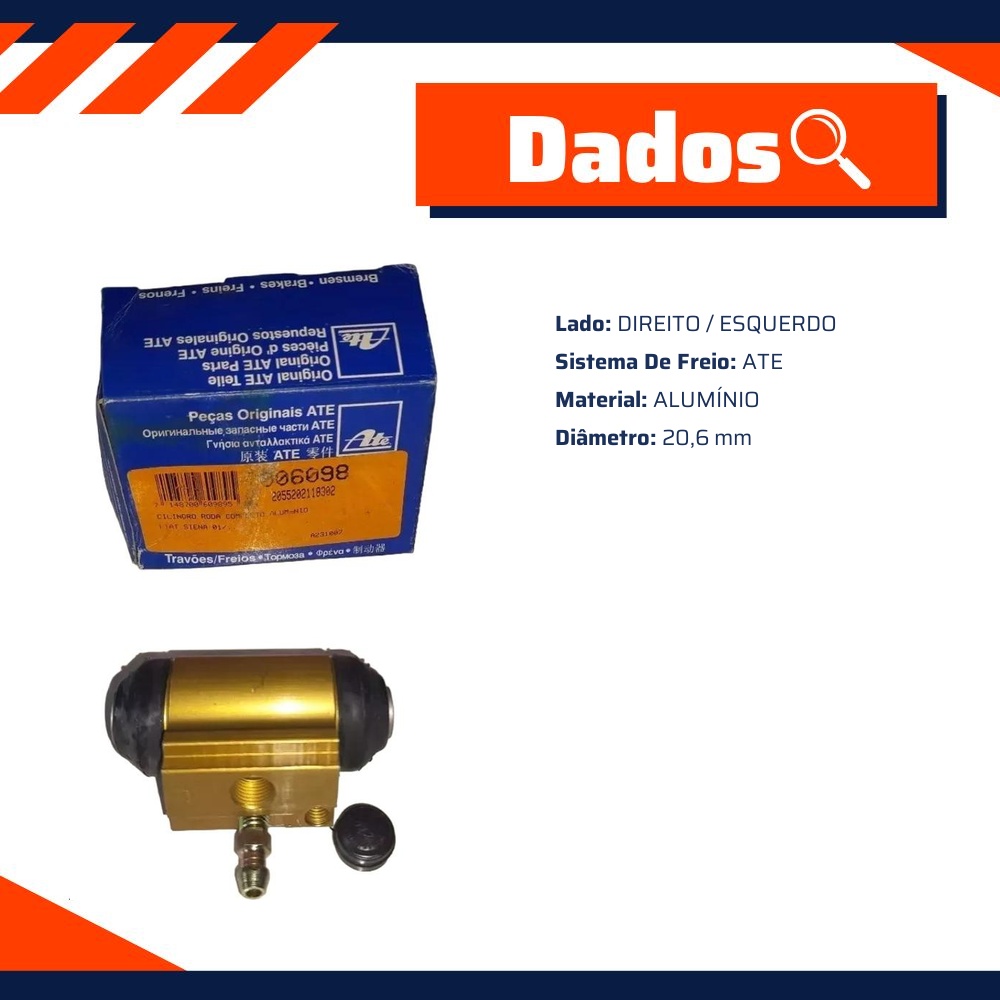 Cilindro de Roda - ATE - 6098