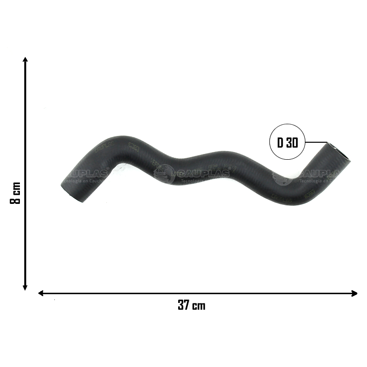 Mangueira do Radiador para Renault Megane e Scenic - Cauplas - 6393