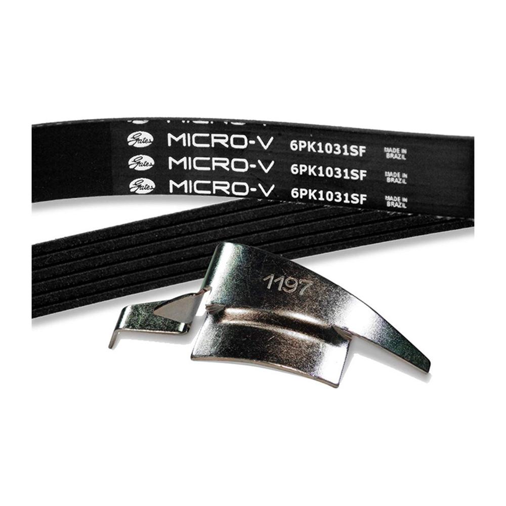 Correia de Acessórios Micro-V PK 6 Lâminas 1031mm - GATES - 6PK1031SF
