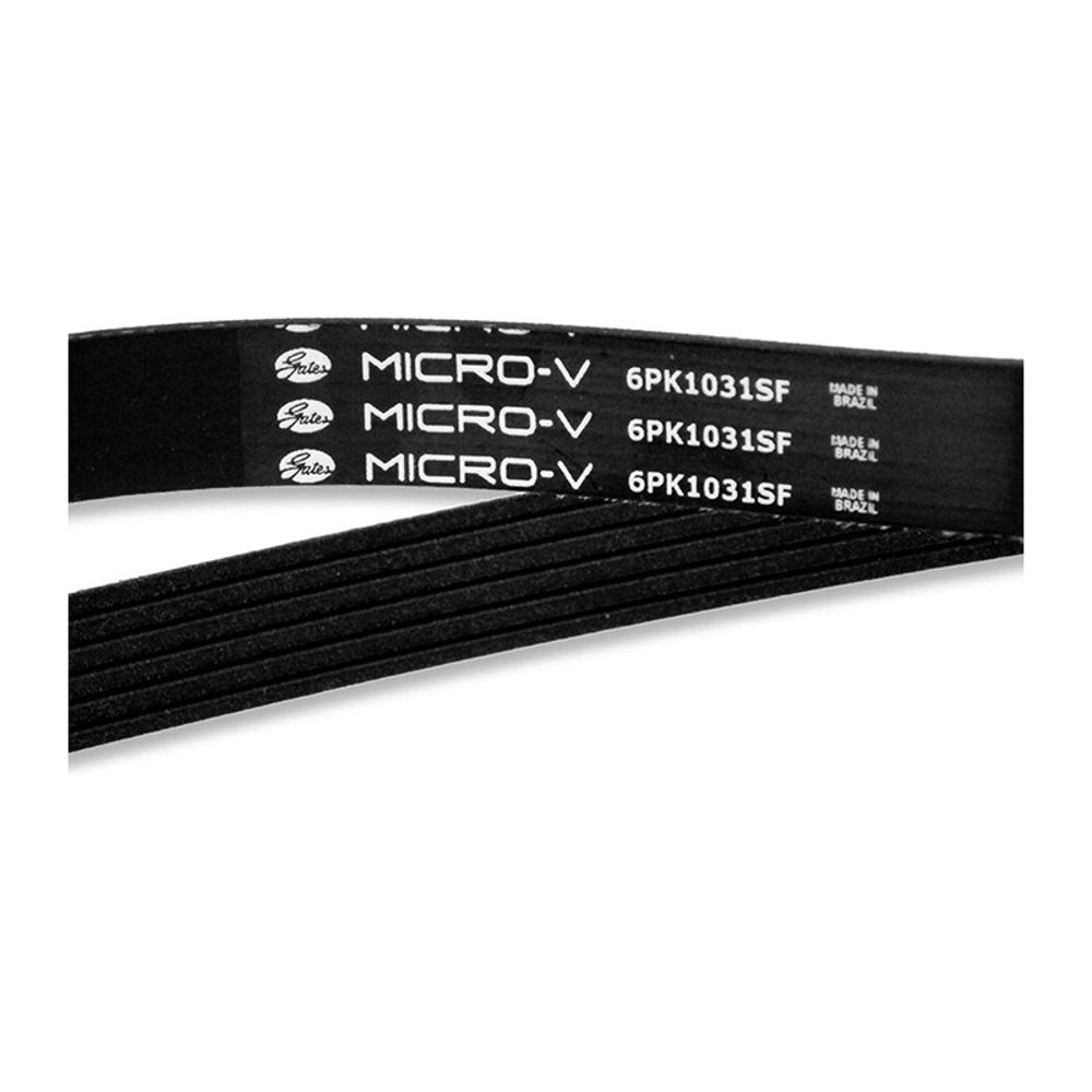 Correia de Acessórios Micro-V PK 6 Lâminas 1031mm - GATES - 6PK1031SF