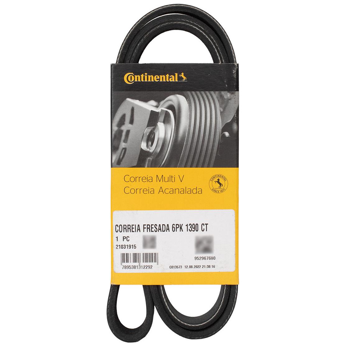 Correia de Acessórios Multi V - CONTITECH - 6PK1390