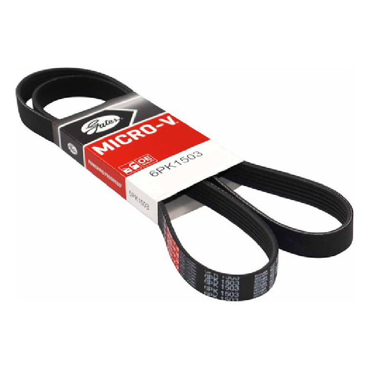 Correia de Acessórios PK para Ford Ka e Ka Sedan - Gates - 6PK1503