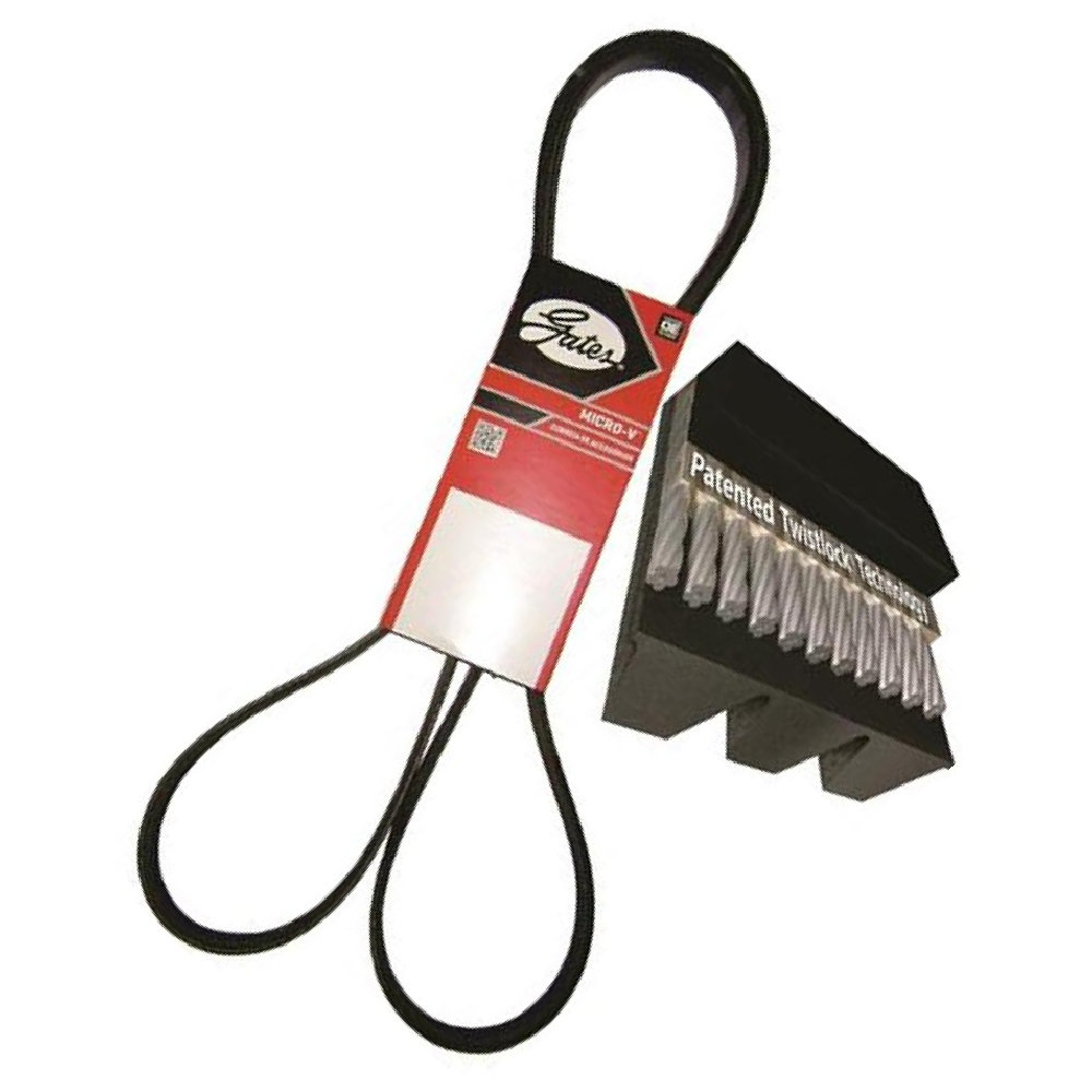 Correia de Acessórios Micro-V 1840mm 6 Lamelas para Alfa Romeo 145 e Ford Ranger - Gates - 6PK1840