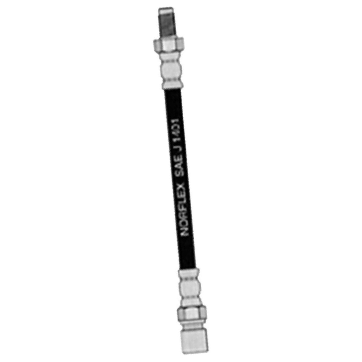 Mangueira Flexível de Freio Traseiro para Volkswagen Brasilia e Kombi - Norflex - 7004