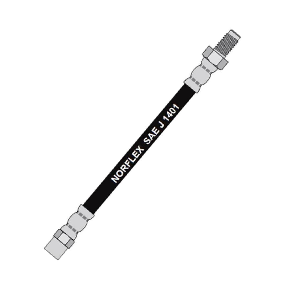 Mangueira Flexível de Freio Dianteiro - Norflex - 7018