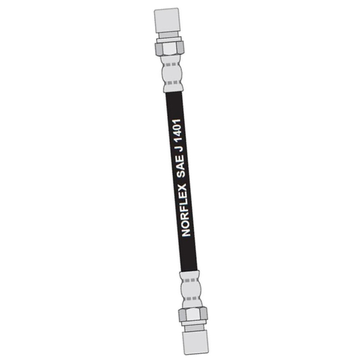 Mangueira Flexível de Freio Traseiro para Volkswagen Gol e Parati - Norflex - 7023