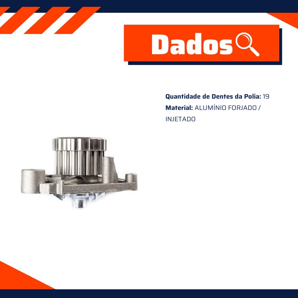 Bomba D'Água para Honda Civic - Indisa - 752502