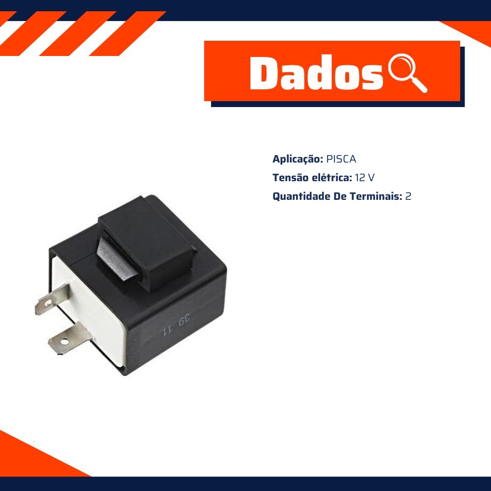 Relê 12V Pisca - MAGNETRON - 90226250