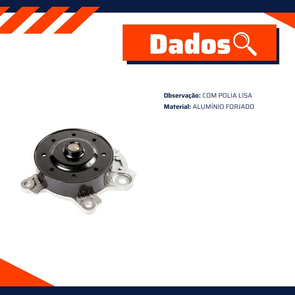 Bomba D'Água para Toyota Corolla - Indisa - 904511