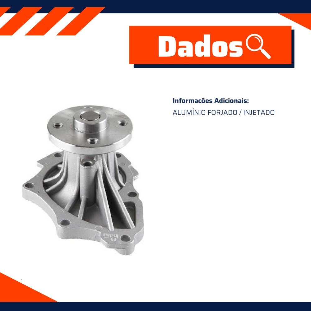 Bomba D'Água para Toyota RAV4 - Indisa - 904514