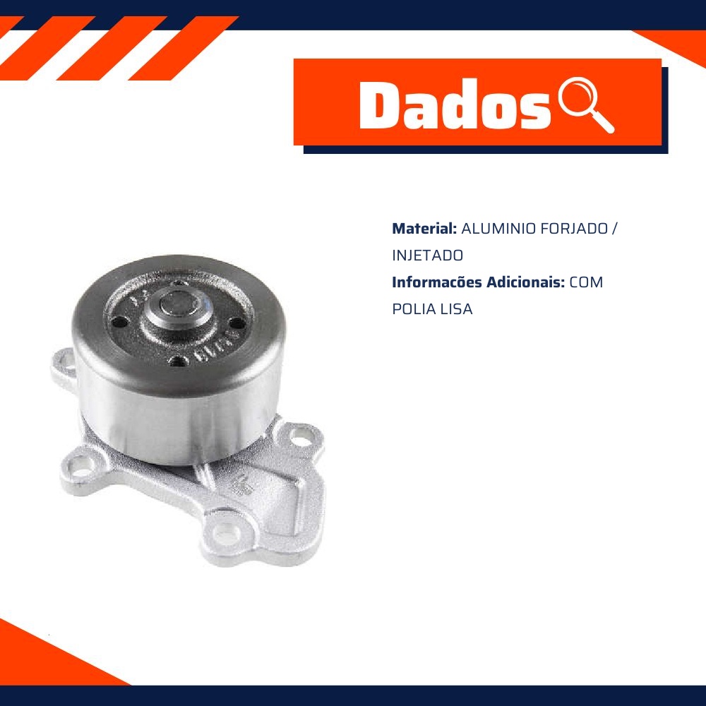 Bomba D'Água para Toyota Etios e Etios Sedan - Indisa - 904515