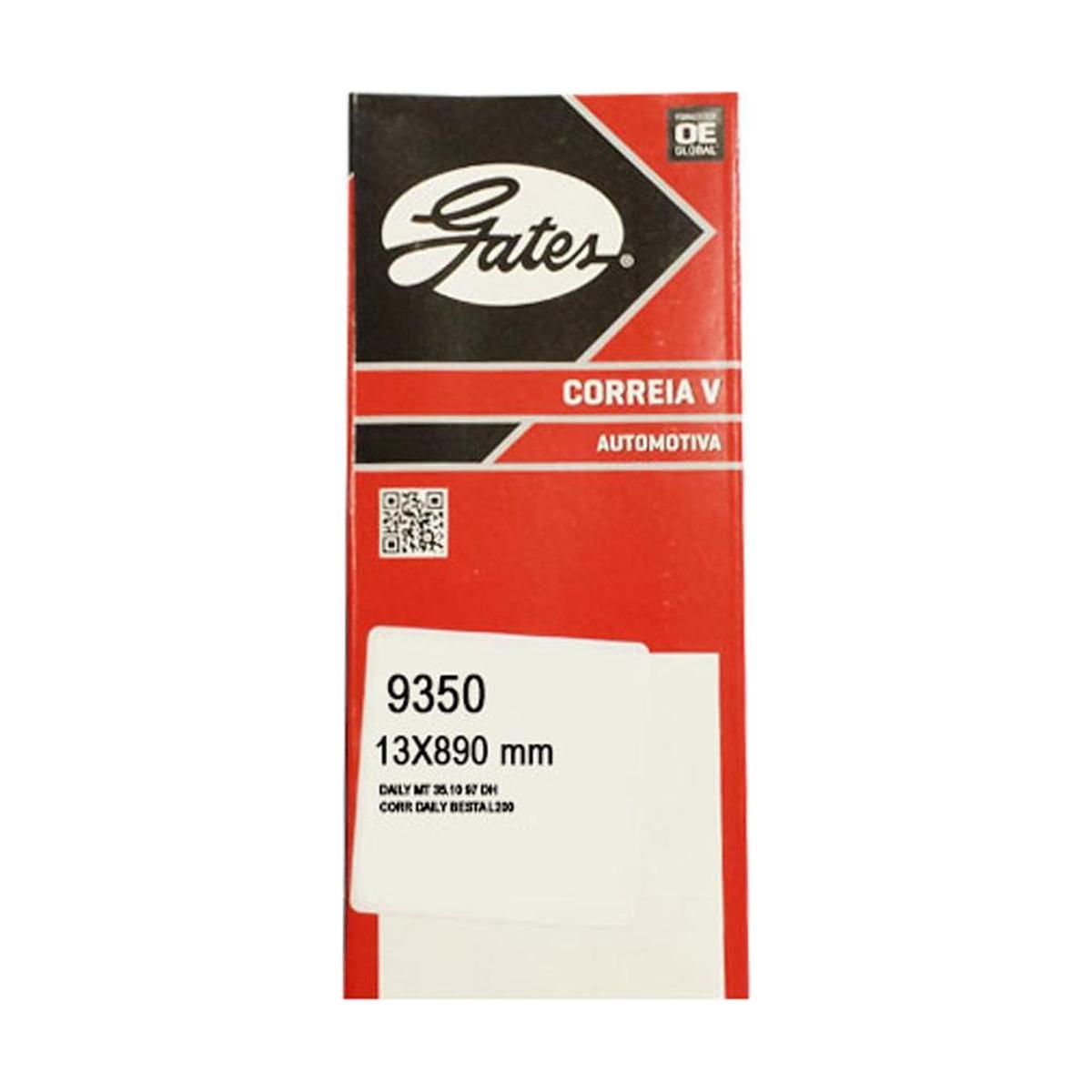 Correia de Acessórios Correia V - GATES - 9350