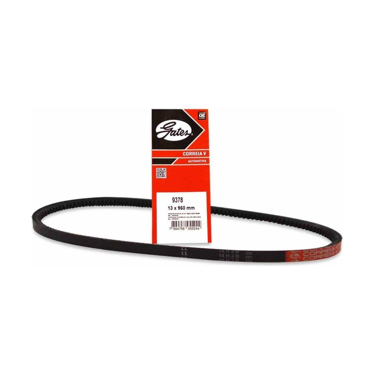 Correia de Acessórios Ac Virabrequim para Fiat Fiorino e Uno - Gates - 9378